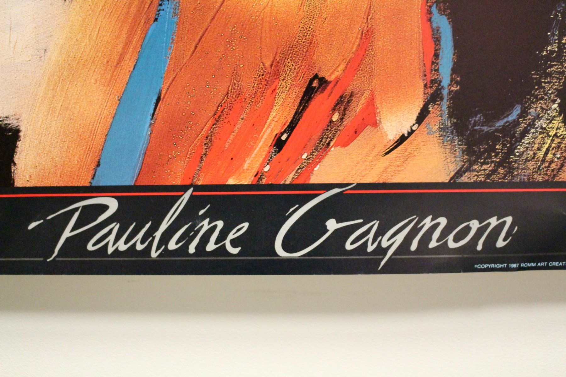 Arts picturaux & lithographies: Pauline Gagnon 1987 Litho Druck – D'occasion à Bruettisellen par Collector_Store 3