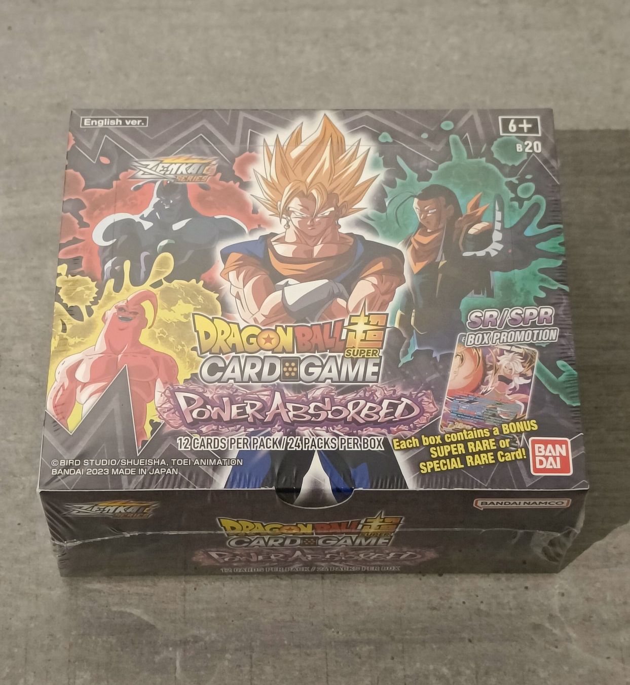 Giochi: Dragonball Super - BT20 Power Absorbed Display – Nuovo e nell'imballaggio originale da Recherswil venduto da Bigdoomtrain