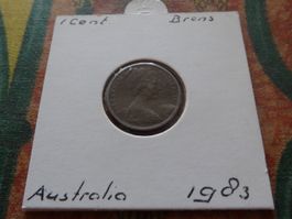AUSTRALIA  1 Cent  1983