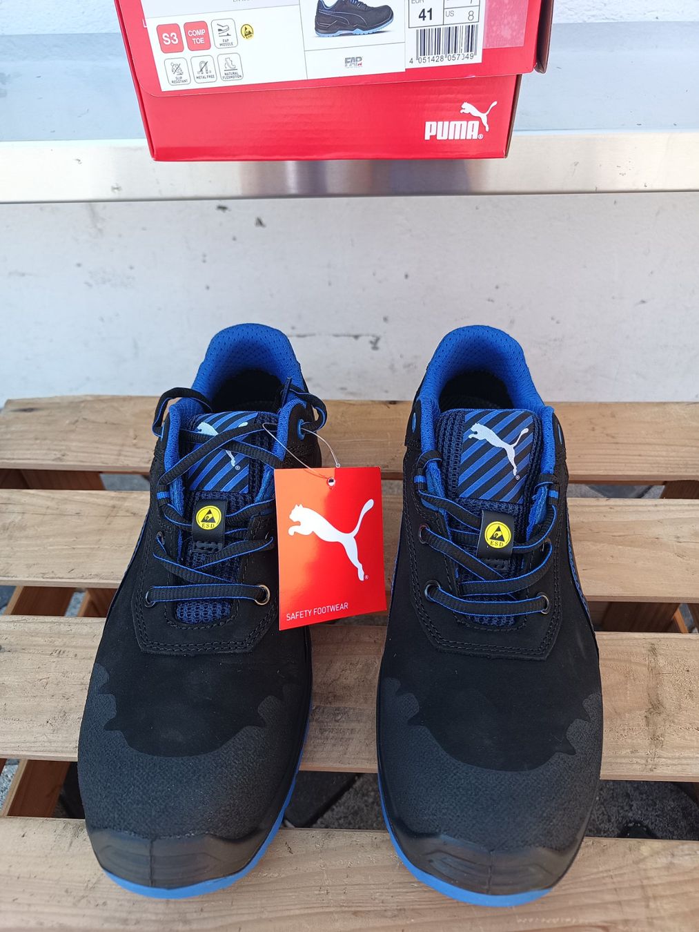 Puma Scarpe da uomo: Puma Sicherheitsschuhe S3 41 – Nuovo e nell'imballaggio originale da Oberegg venduto da A-Z.Handel.Loehrer