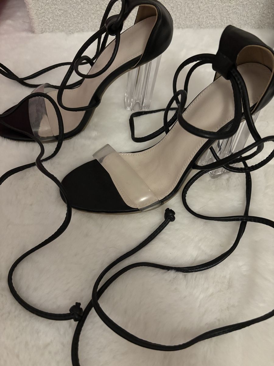 Scarpe da donna: High Heels zum Binden – Nuovo (secondo la descrizione) da Russikon venduto da sve_v78w 2