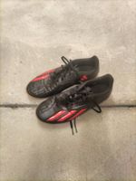 Adidas Hallenfussballschuhe schwarz rot guter Zustand