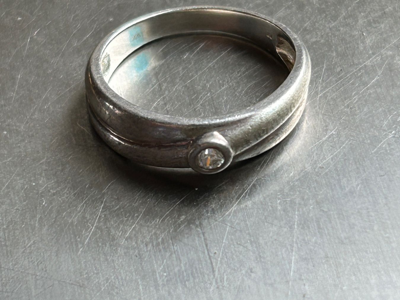 Anelli: Silber Ring Classico bonded (Grösse 54) – Usato da Dittingen venduto da Bellevista 6