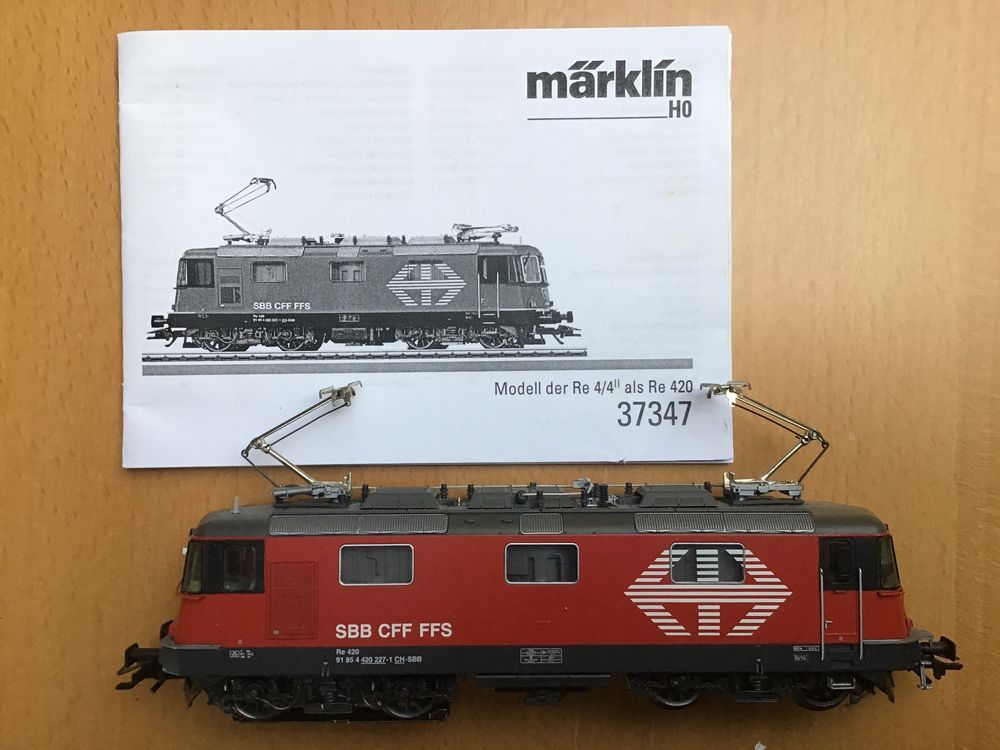 Märklin H0 37347 Re 4/4 420227 SBB LION HVZ (Gebraucht) in Einsiedeln ...