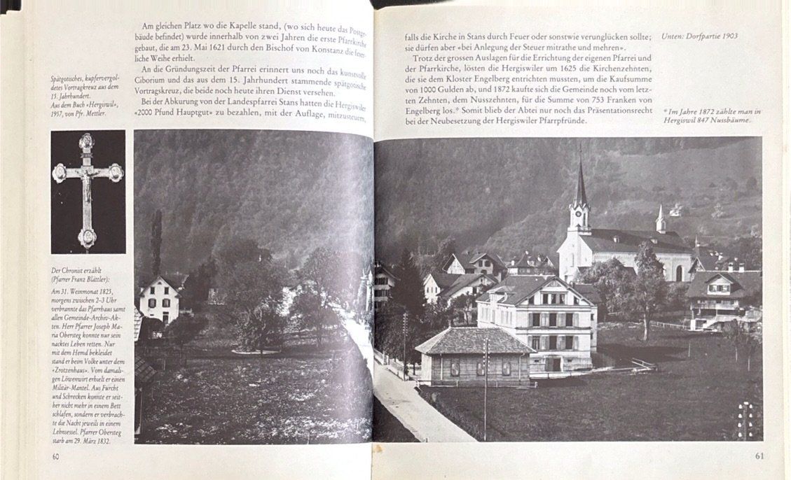 Libri: 600 Jahre Hergiswil 1378-1978 – Usato da Sarnen venduto da Livres 6