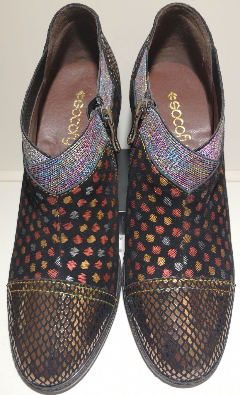 Scarpe da donna: Retro Stiefeletten Gr. 39 - Spendenaktion – Nuovo (secondo la descrizione) da Unterkulm venduto da Beljasch 1