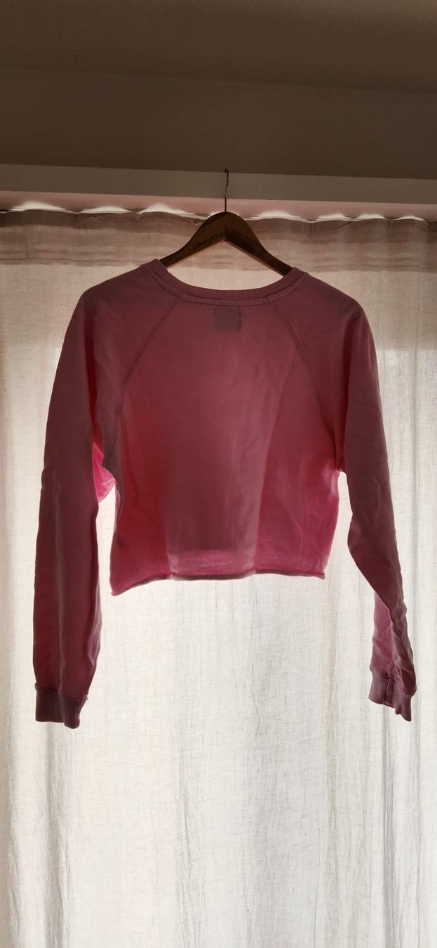 Pull&Bear Pullover & Sweatshirts: Rosa Cropped Sweater, Blogger Style – Gebraucht aus Zürich von syl_bhd2 1
