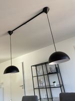Hängelampe schwarz 2er Set Deckenleuchte guter Zustand