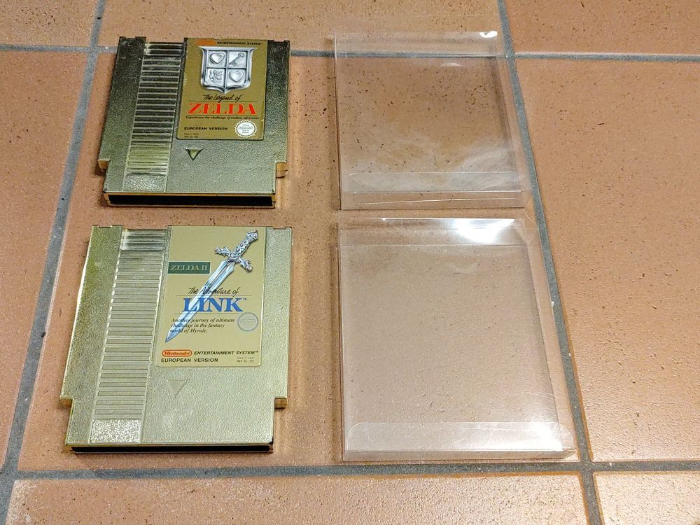 Legend of Zelda und Zelda II: Adventure of Link NES (Gebraucht) in ...