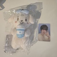 ateez  cup sleeve keyring yunho