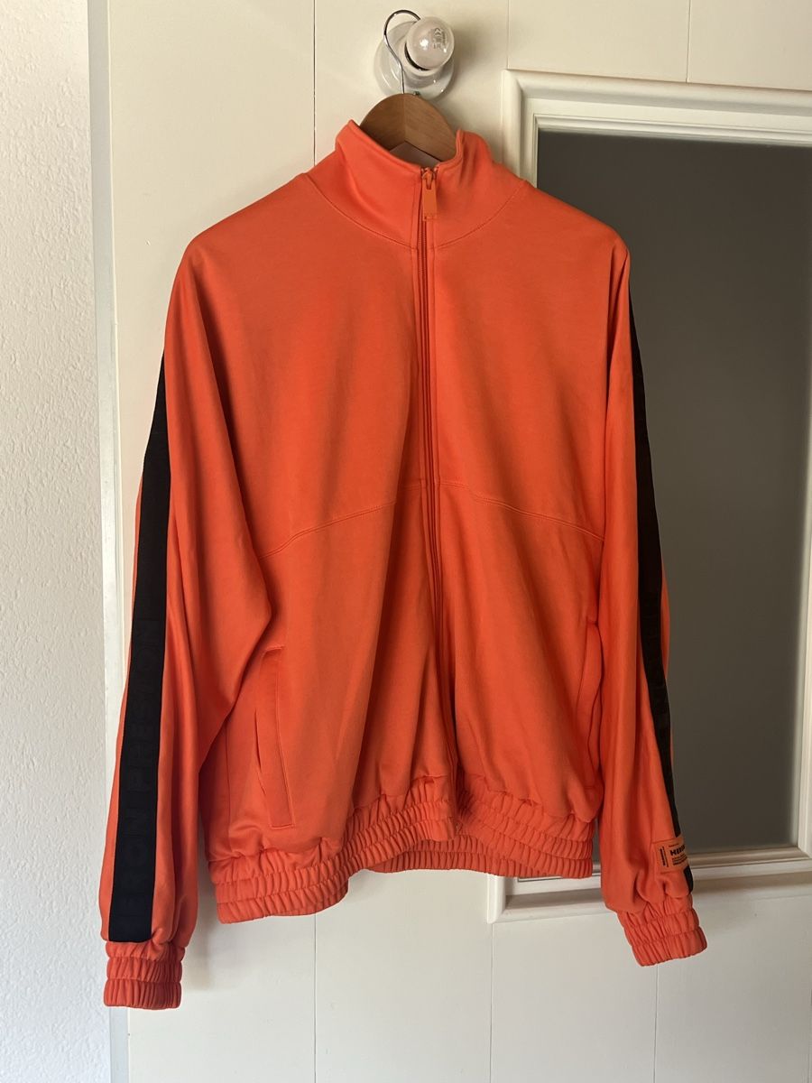 Giacche: Heron Preston Jacke orange/schwarz L – Usato da Bern venduto da BestBrandSeller89