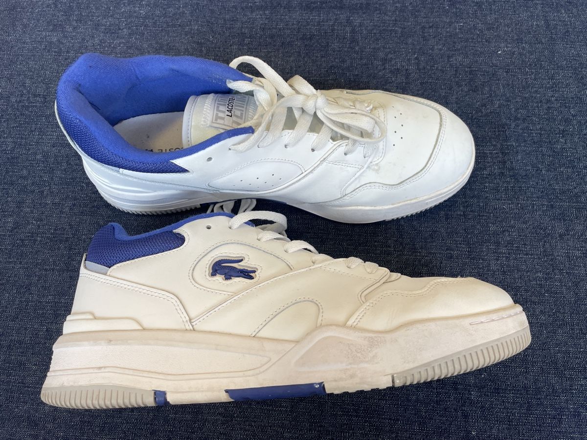 Lacoste Herrenschuhe: LACOSTE Leder Sneakers EU 45 – Gebraucht aus Zürich von Danokiko