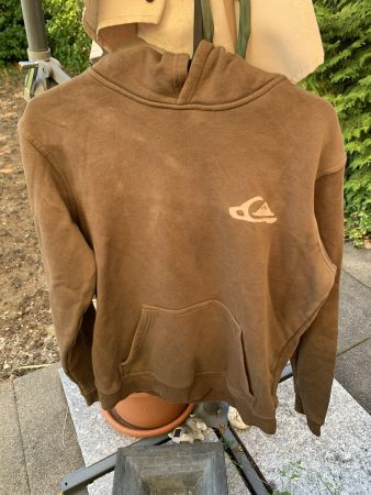 Quiksilver Hoodie braun – Grösse 16 (ca. XS / Teenager)
