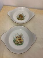 2x piatti Merlini "serie lo gnomo - i funghi"