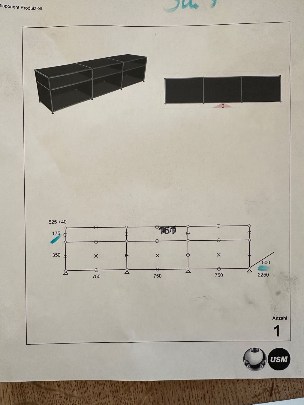 USM TV Möbel: USM Haller TV/Hi-Fi Sideboard NEU OL134 – Neu (gemäss Beschreibung) aus Zürich von VR2528 6
