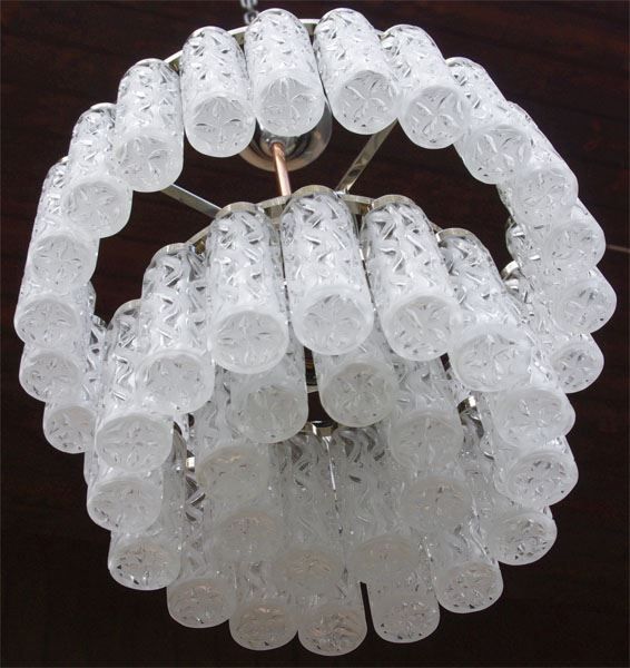 Lampadari & plafoniere: rare Vintage Design Glasleuchte – Usato da Meggen venduto da Trouvaillen 7