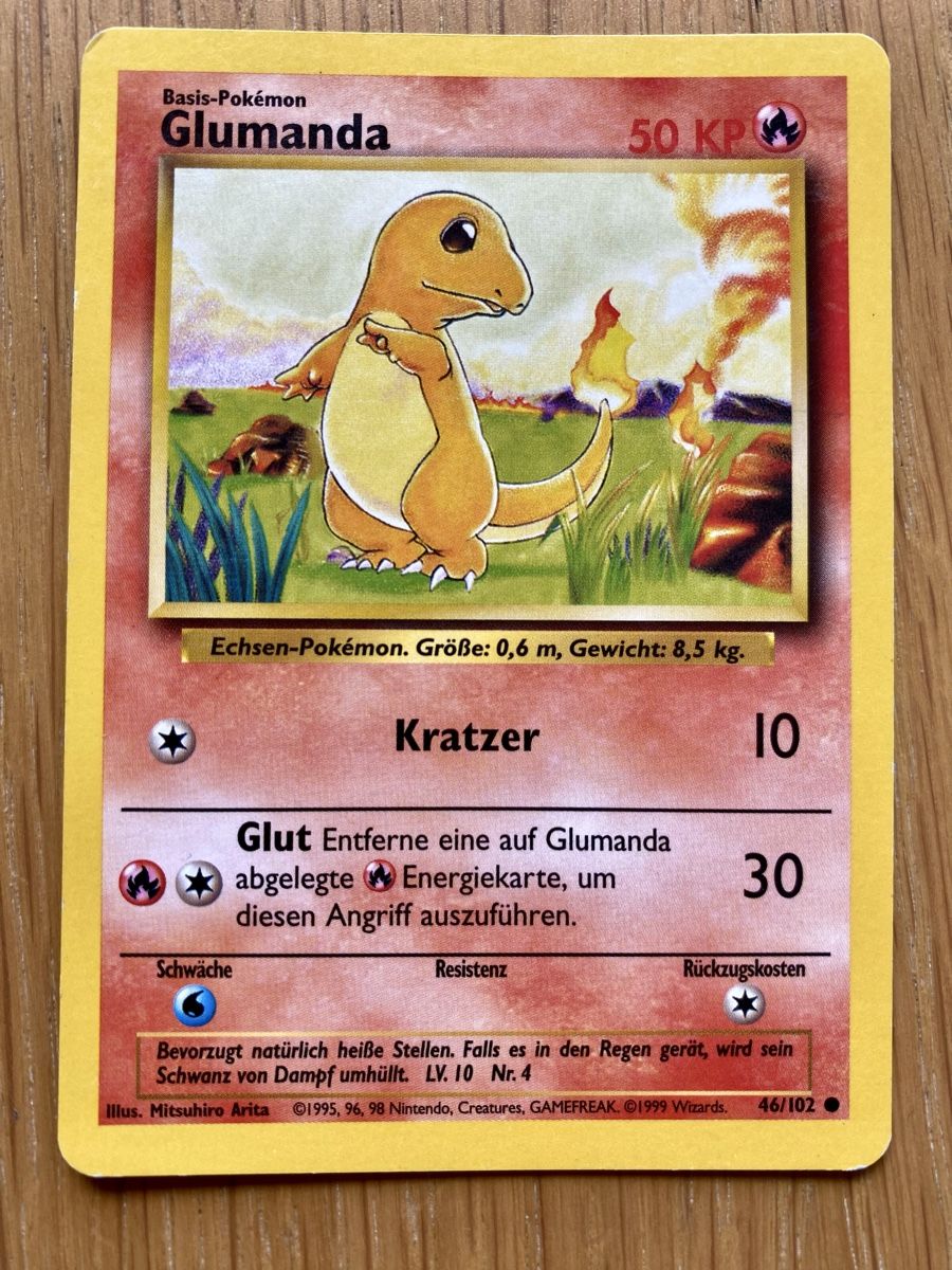 Pokémon Carte collezionabili: Pokémon Karten Set 6 Stück Basis Starter 1. Generation 1999 – Usato da Haldenstein venduto da lisipe 4