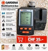 💧 GARDENA MultiControl duo – programmateur d’arrosage