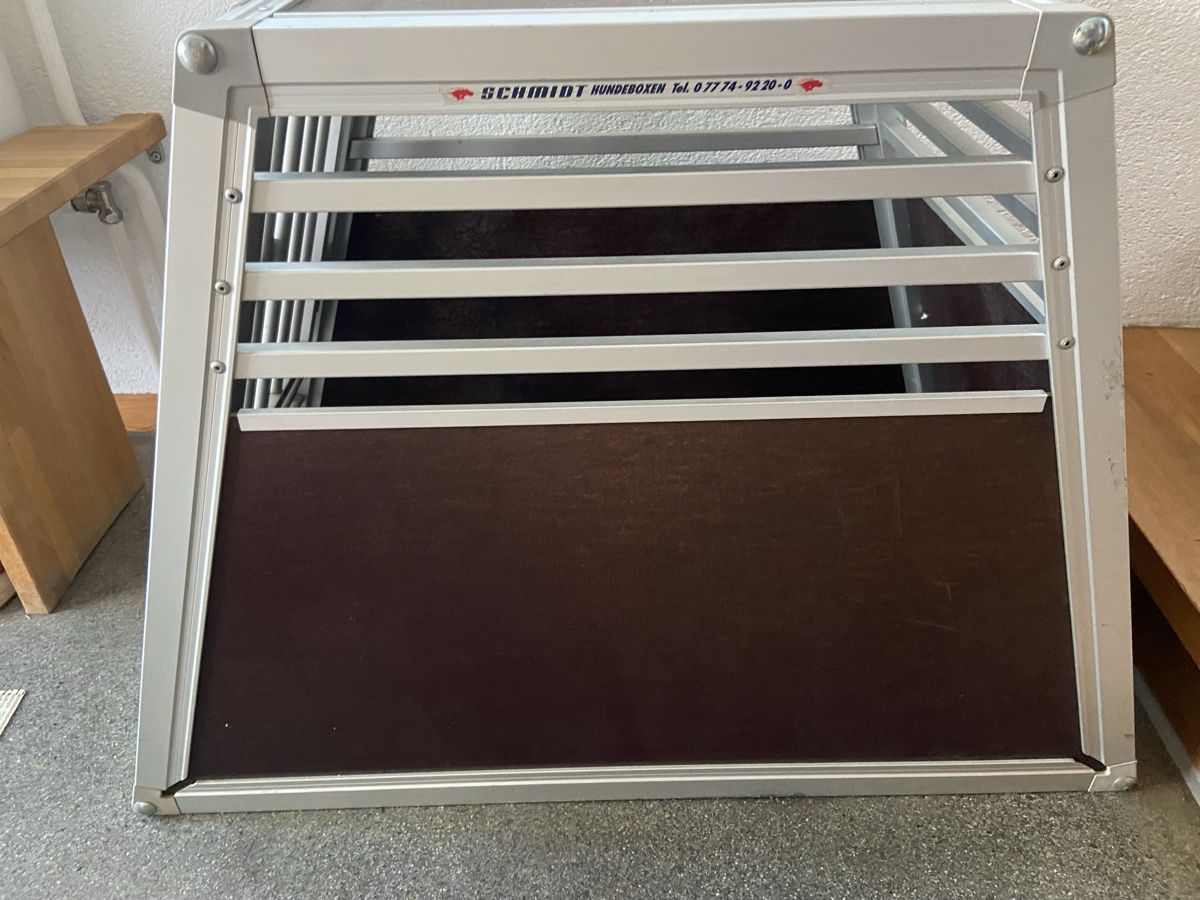 Gabbie, trasporto & Sicurezza: Schmidt Hundebox – Usato da Planken venduto da oeh_g7xb 4
