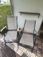 Folding Outdoor Chairs  Set of 2