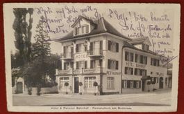 Romanshorn 1917 - Hotel & Pension Bahnhof