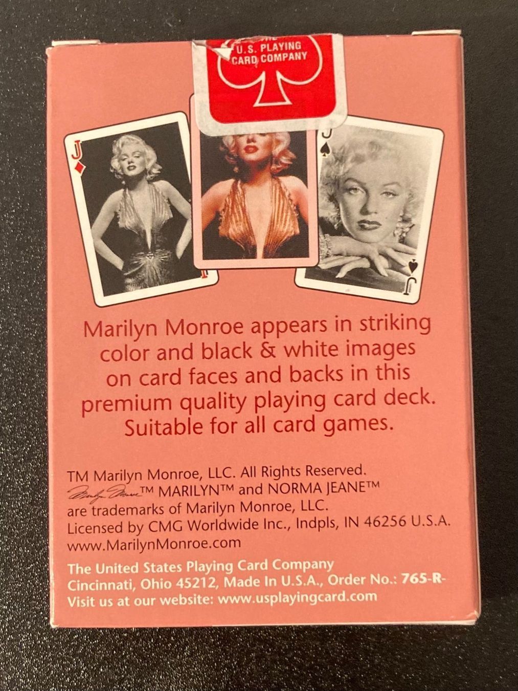 Spiele: Spielkarten, Bilder von Marilyn Monroe – Neu und originalverpackt aus Einsiedeln von Brocki59 2
