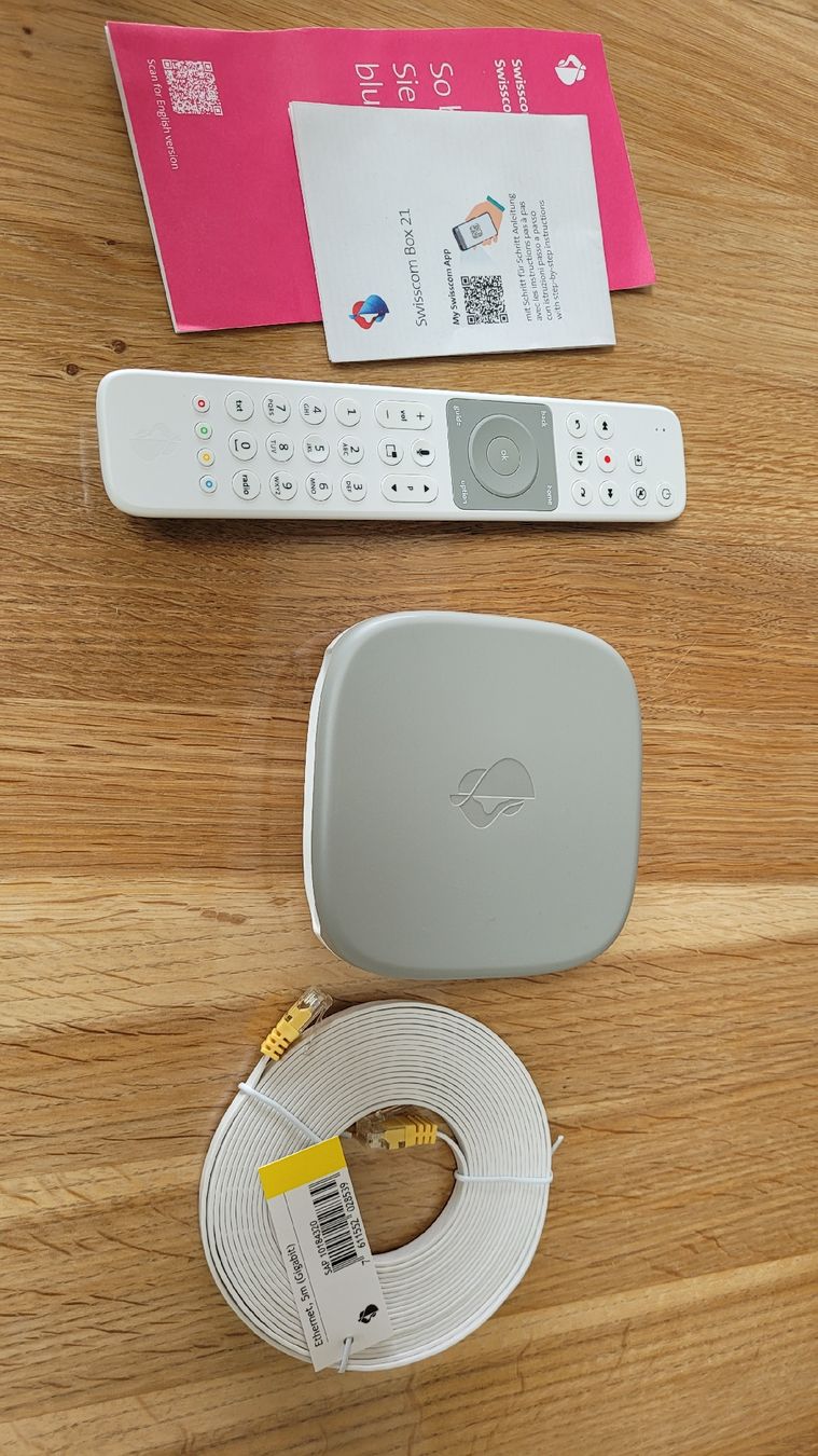 Receiver: Swisscom TV Box – Neu (gemäss Beschreibung) aus Hämikon von Overpic