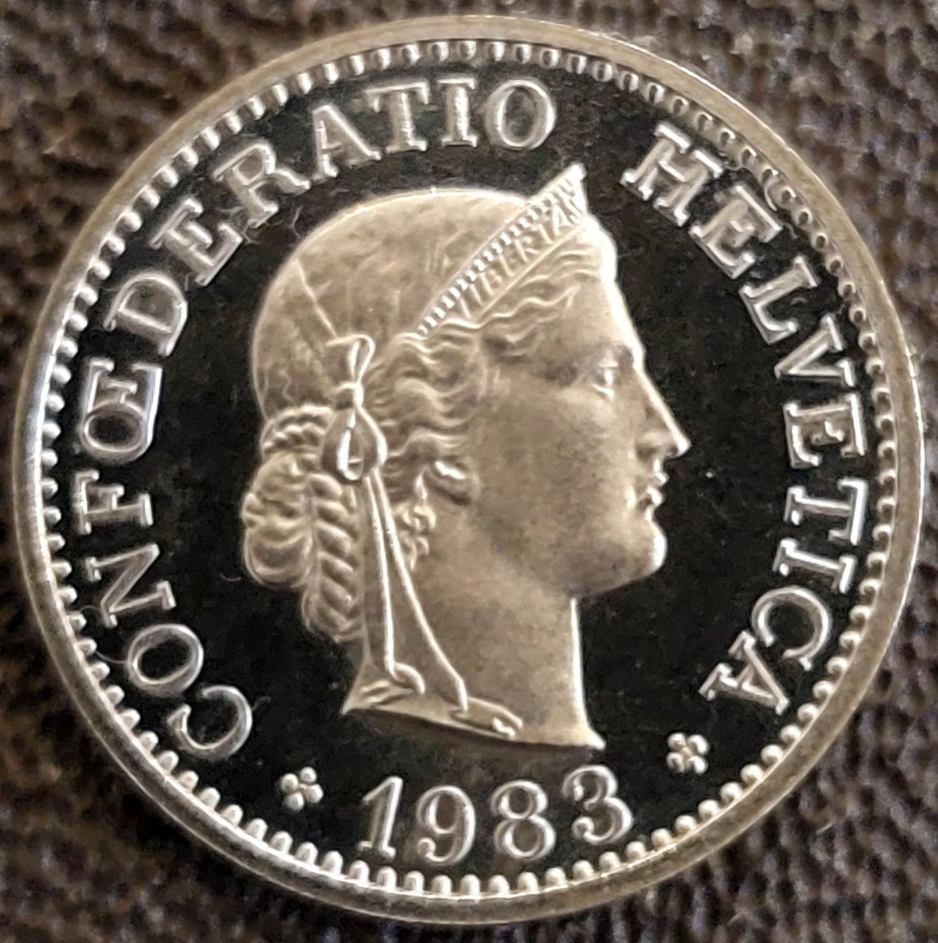 Alle Münzen: 10 Rappen 1983 stgl. / aus Münzsatz – Neu (gemäss Beschreibung) aus Arch von coinsandmore