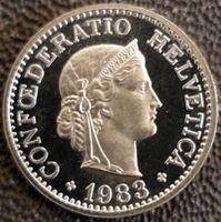 10 Rappen 1983 stgl. / aus Münzsatz