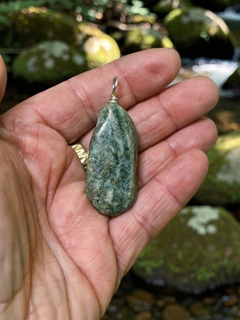 Pendentifs: Schweizer Flussstein Anhänger – Neuf avec emballage d'origine à Aarau par Schmuckhoehle_MD 2