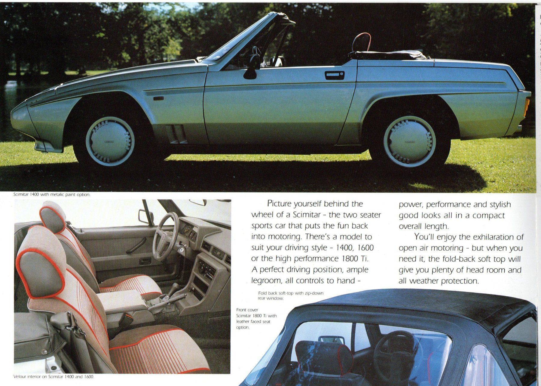 Reliant Automobili: Reliant Scimitar - Original Prospekt – Nuovo (secondo la descrizione) da Malans GR venduto da Chueche427 1