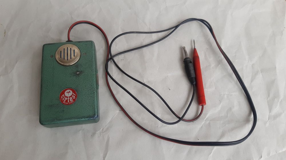 Durchgangsprüfer 9V Mit Sound-Alarm - Elektronik Messgerät Für Stromkreise Und Kabel