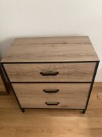 Kommode Holzoptik mit 3 Schubladen guter Zustand