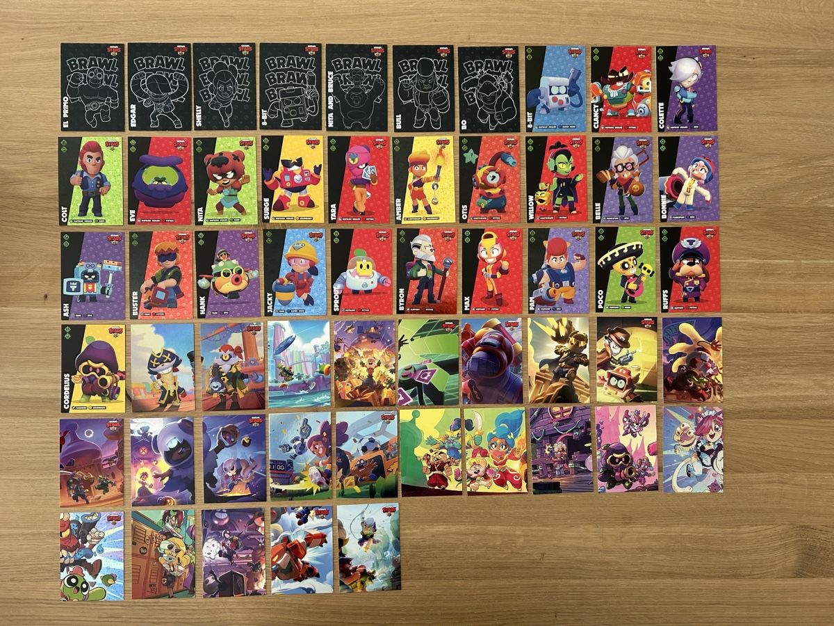 Panini Carte collezionabili: Brawl Stars Sammelkarten 55Stk. – Nuovo (secondo la descrizione) da Naters venduto da Gemschhtte