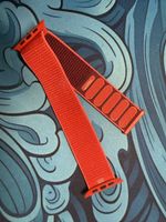 Bracelet Sport Loop Apple Watch Rouge Taille 42/44/45mm bon 