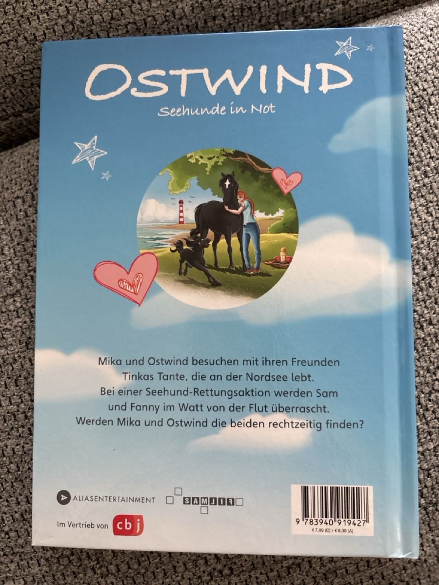 Libri: Ostwind - Seehunde in Not – Usato da Rünenberg venduto da ZwergLi100 1
