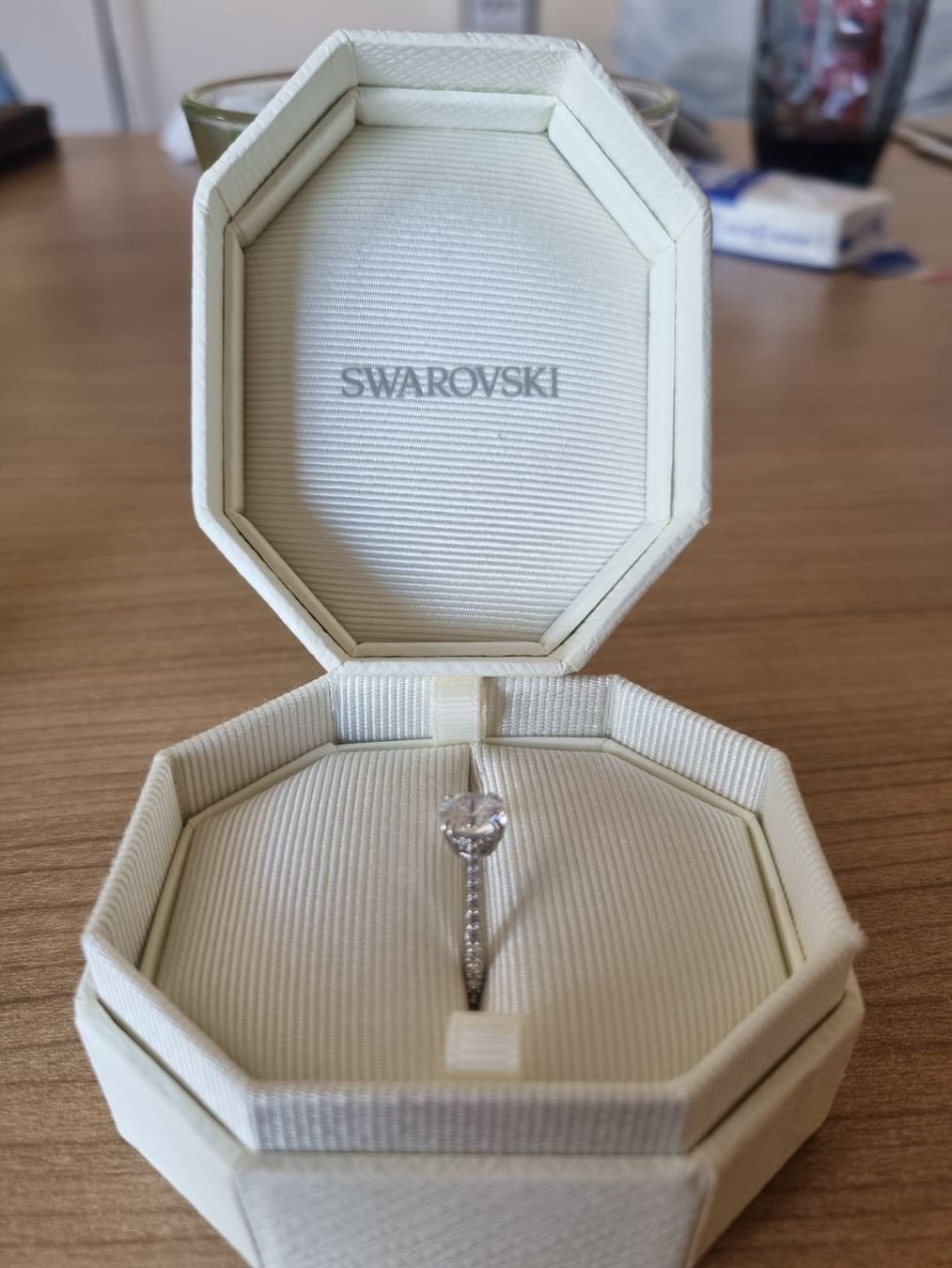 Anelli: Swarovski Kristall-Ring (Neu) – Nuovo e nell'imballaggio originale da Uster venduto da Joshua_2003