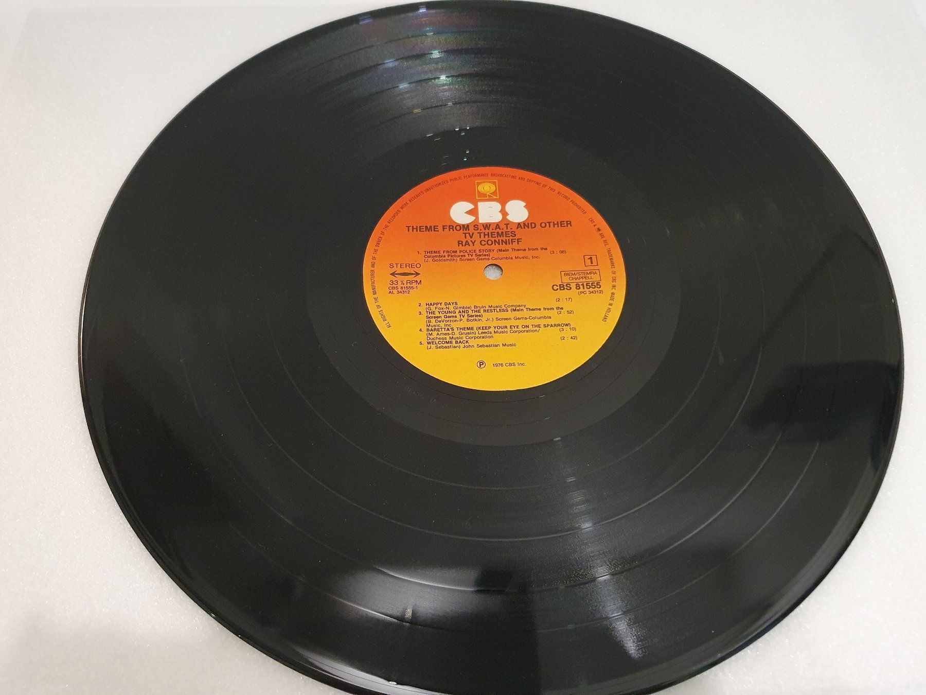 Dischi in vinile: Ray Conniff - Theme From S.W.A.T. – Usato da Uster venduto da Vinyl-Leidenschaft 2