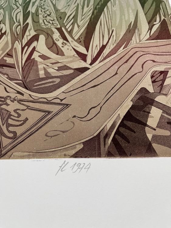 Grafiken & Lithographien: FRANZ EGGENSCHWILER RADIERUNG SIGNIERT NUMMERIERT – Gebraucht aus Gersau von grafik-kunst 3