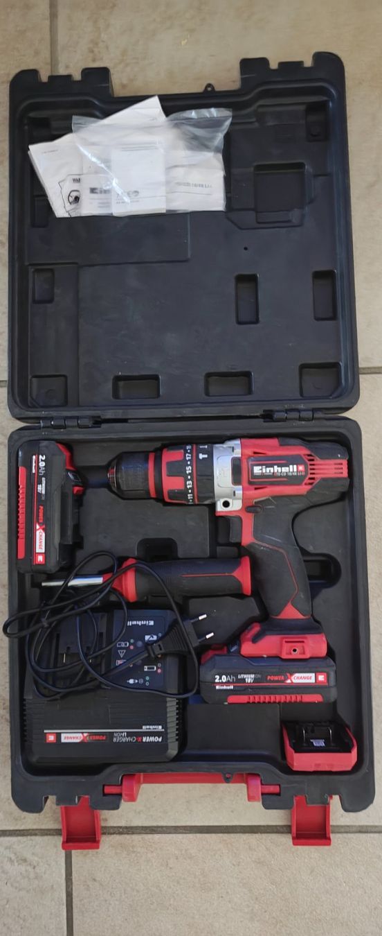 Einhell Perceuses: Akkuschrauber Einhell TE-CD 18/48 Li-i, 2.0Ah, 18V – D'occasion à Mellingen par wattana