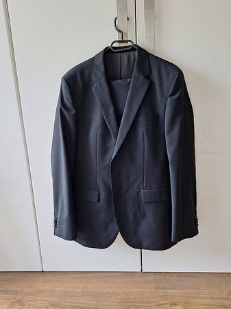 BOSS Anzug schwarz