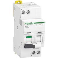 Disjoncteur différentiel SE Clario iC40 1LN 16A 30mA (C) 6kA