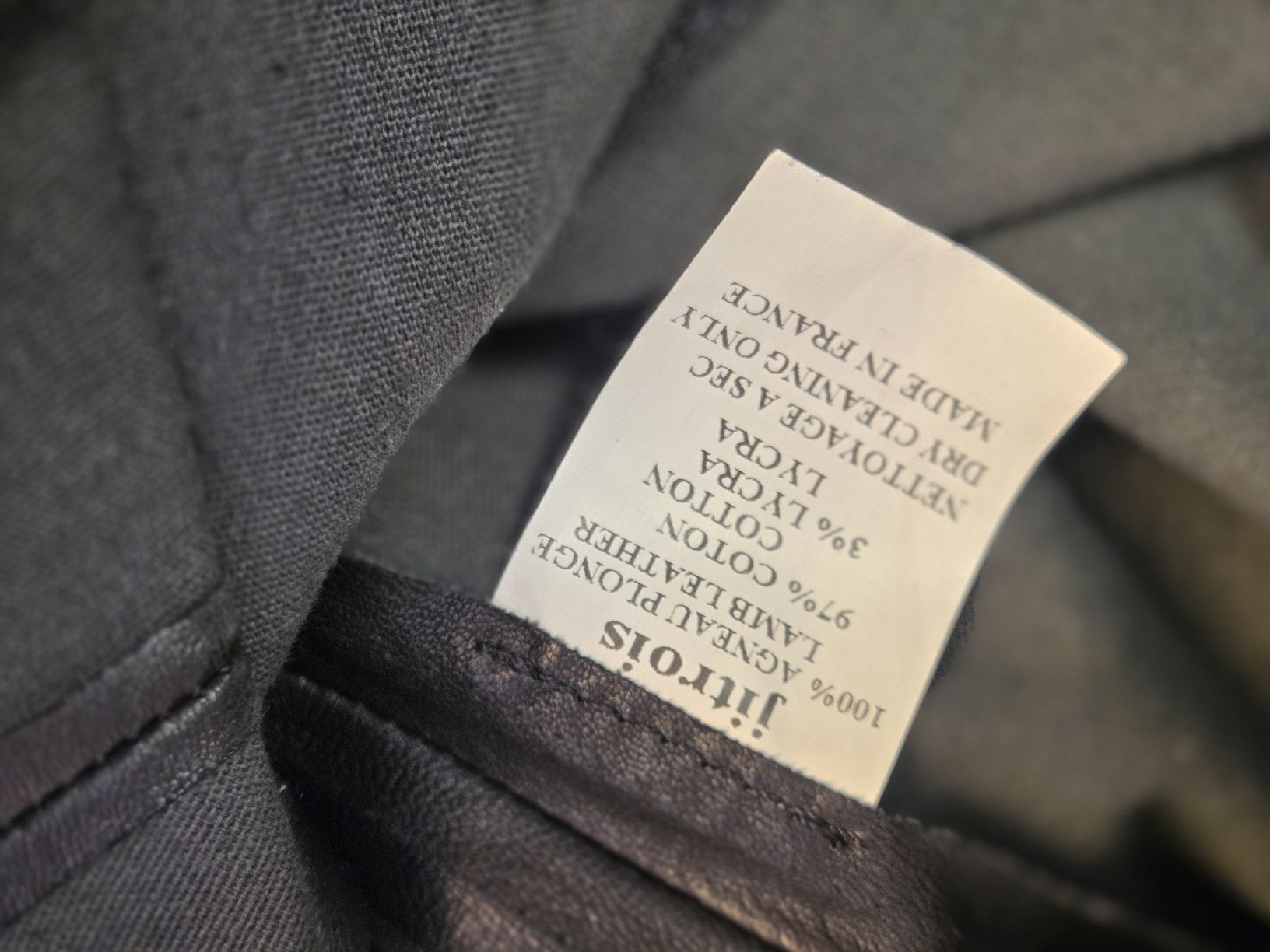 Kleider: Jitrois Leder Kleid – Gebraucht aus Zürich von finesse.shop 4