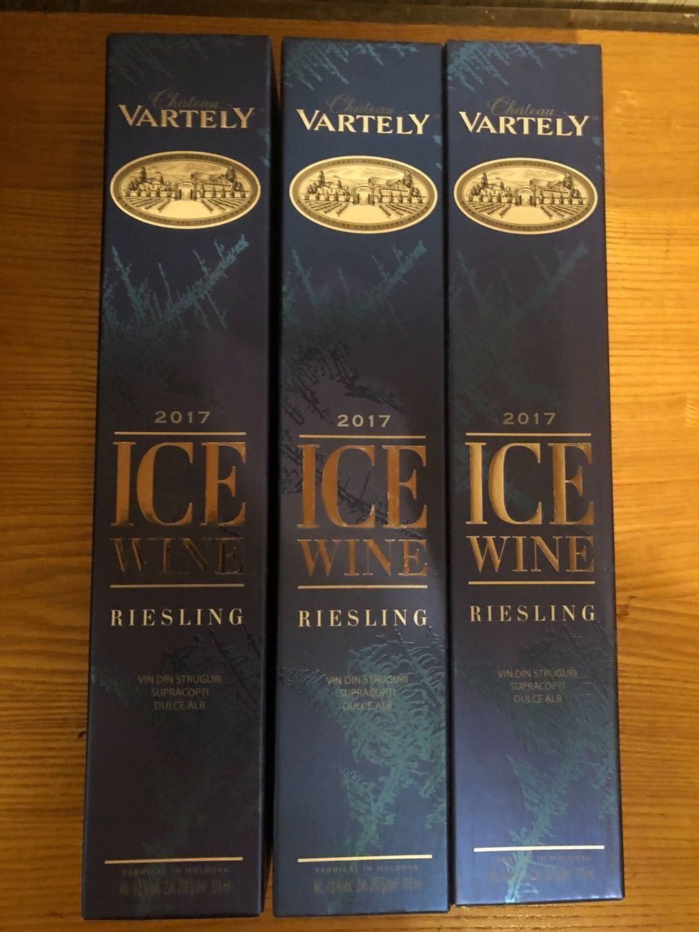Wein: ChateauVARTELYEisweinRiesling2017Moldova – Neu und originalverpackt aus Wald ZH von mlnt