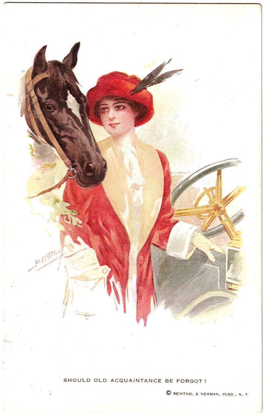 Cartes postales: Should Old Acquaintance be Forgit I ca. 1920 (MOT) – D'occasion à Oberdorf BL par Hopfehuepfer