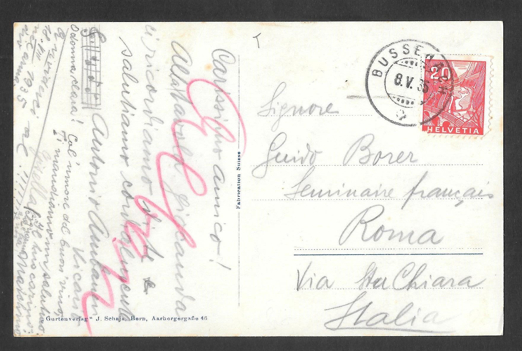 Cartoline postali: Büsserach Gesamtansicht – Usato da Olten venduto da clotaldi 1