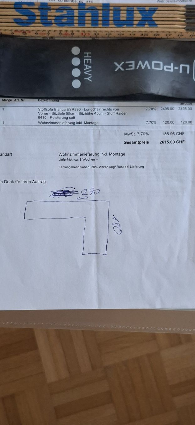 Divani: Stoff-Sofa Bianca – Usato da Fällanden venduto da roefe.68 6