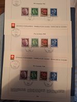 ET J125-J128 Schweiz: Pro Juventute 1948, D ●IT ●FR ● &3