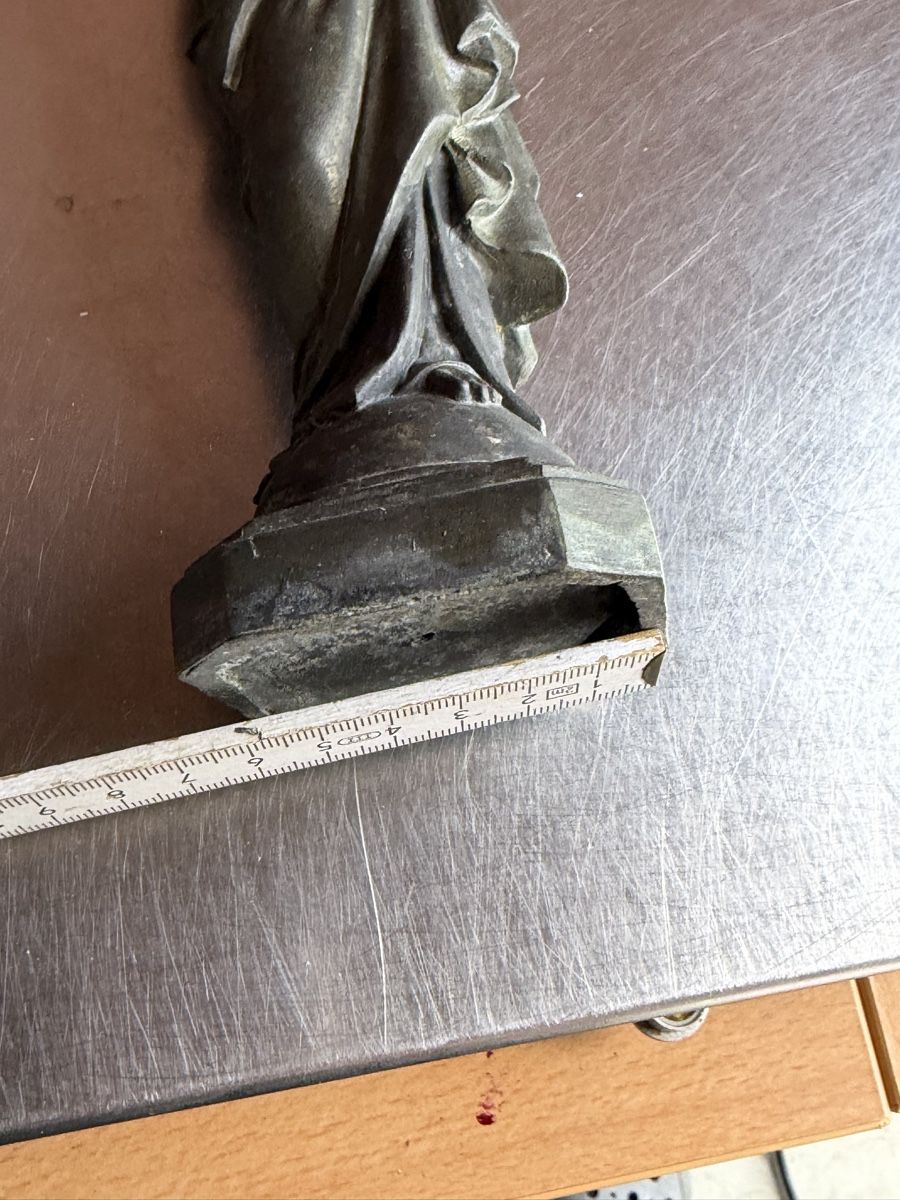 Sculture & Statue: Figur Skulptur Madonna mit Kind Bronze – Usato da Deitingen venduto da Himhip 4