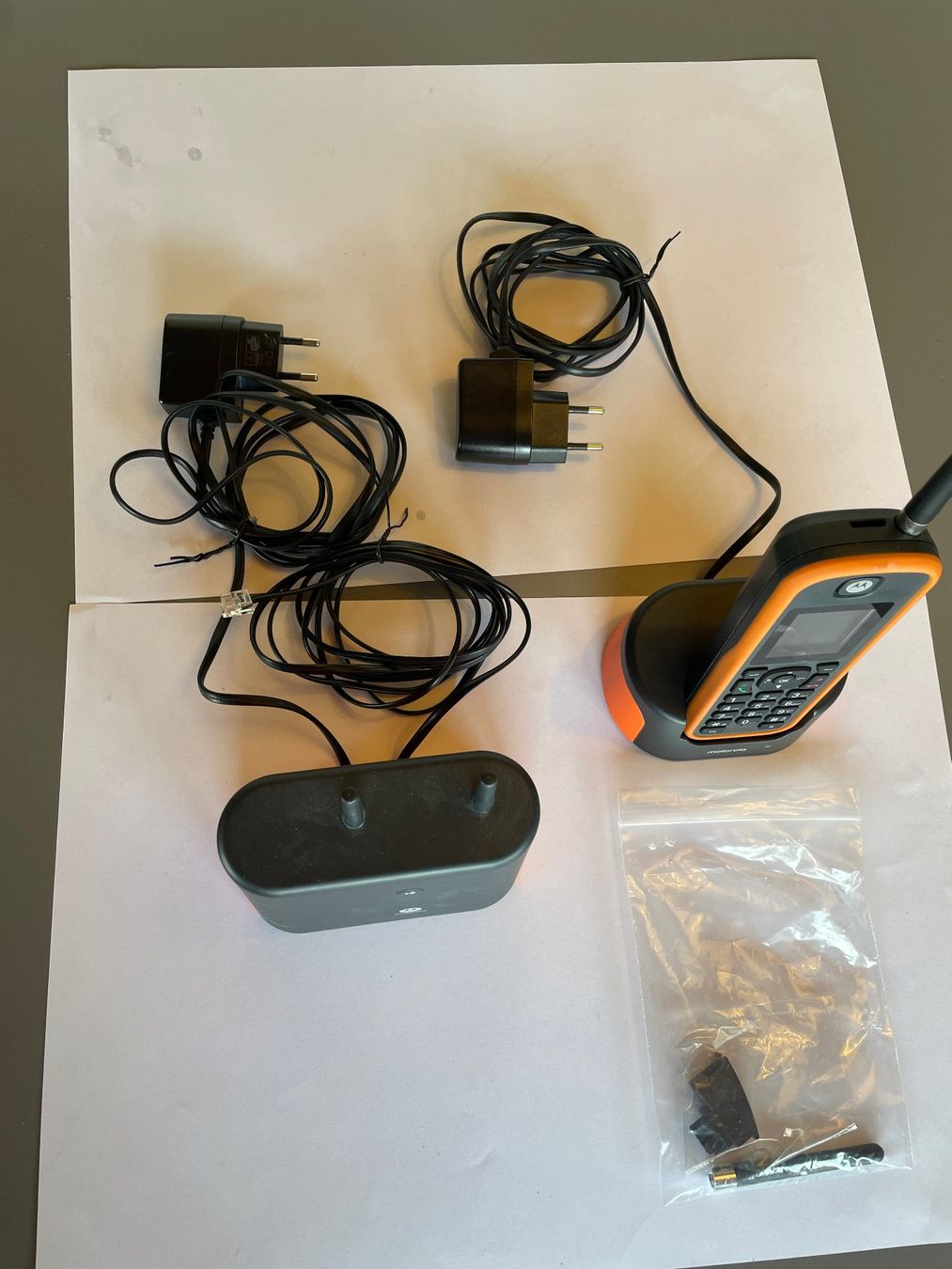 Motorola Telefoni: Festnetztelefon Motorola O211, Outdoor, Pro Version – Usato da Biberstein venduto da Klingklang 2